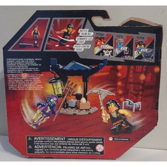LEGO NINJAGO - Cole vs Ghost Warrior - Epic Battle Set #71733 51pcs Legacy Set - Picture 2 of 2